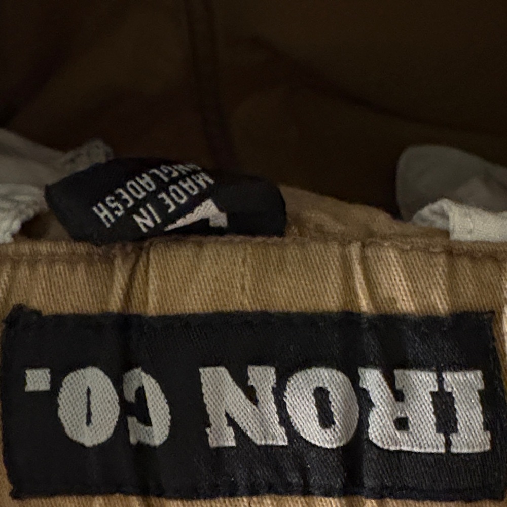 Men's Tan Joggers - Picture 4 of 5